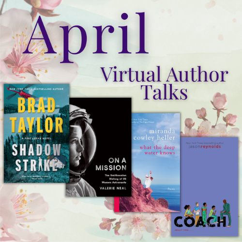 April Online Author Talks